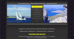 Desktop Screenshot of mitsegeln-kroatien.com